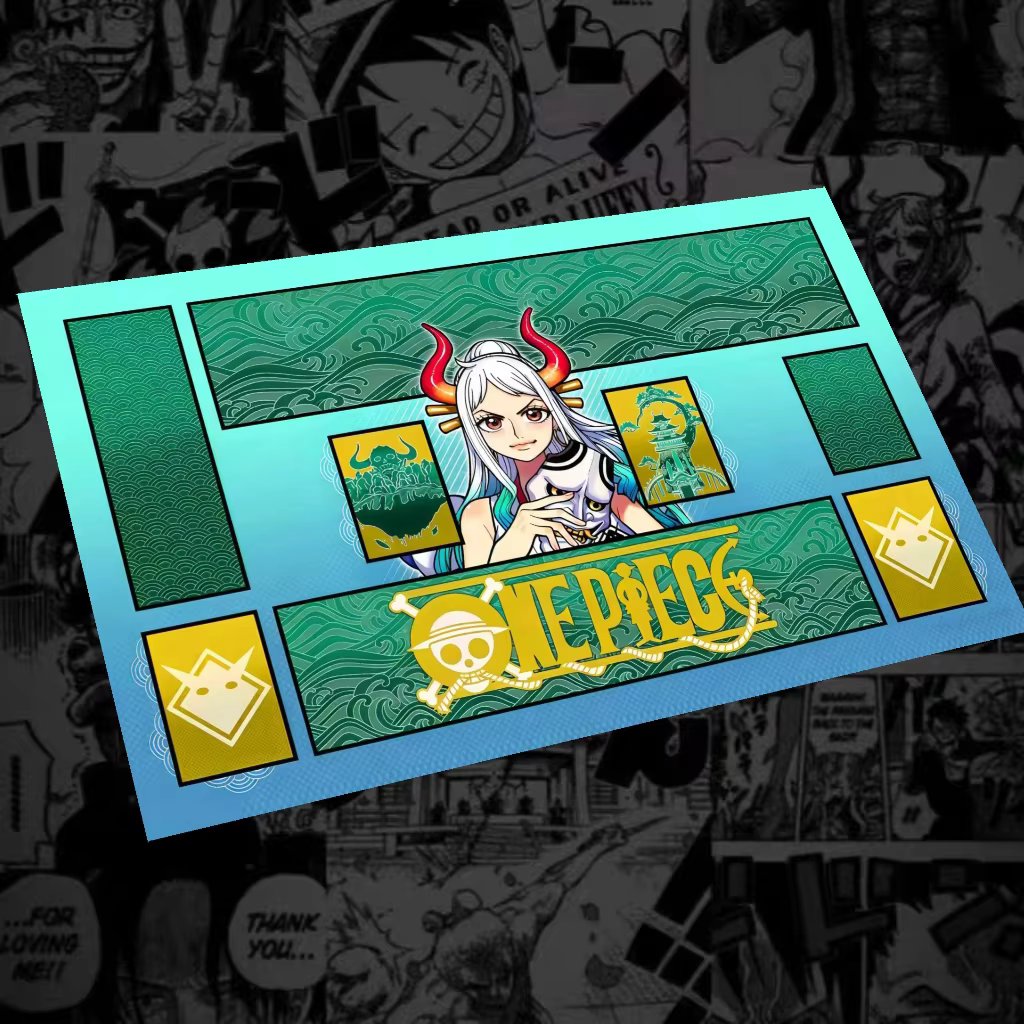 Tapis de jeu One Piece 600x350mm DIY Yamato Uta Perona Reiju, plateau de combat antidérapant en caou