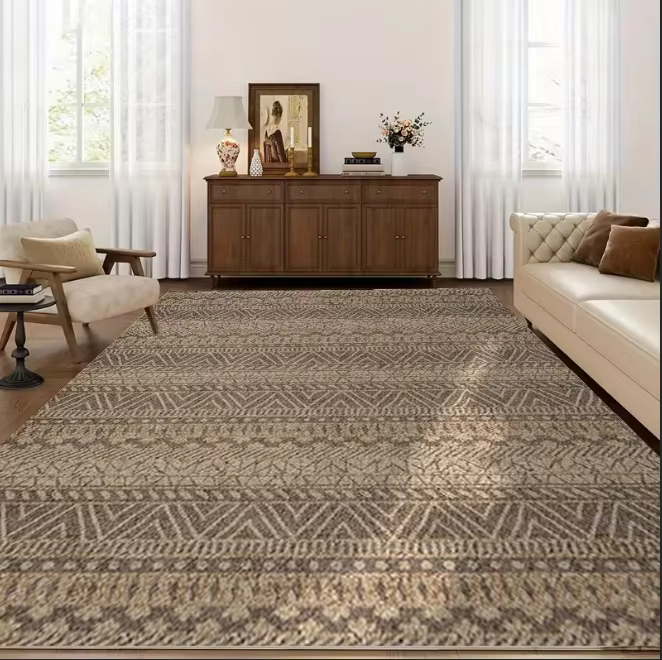 Tapis de Style bohème marocain, tapis d'extérieur marron bosniaque Simple, tapis de porte d'entrée i