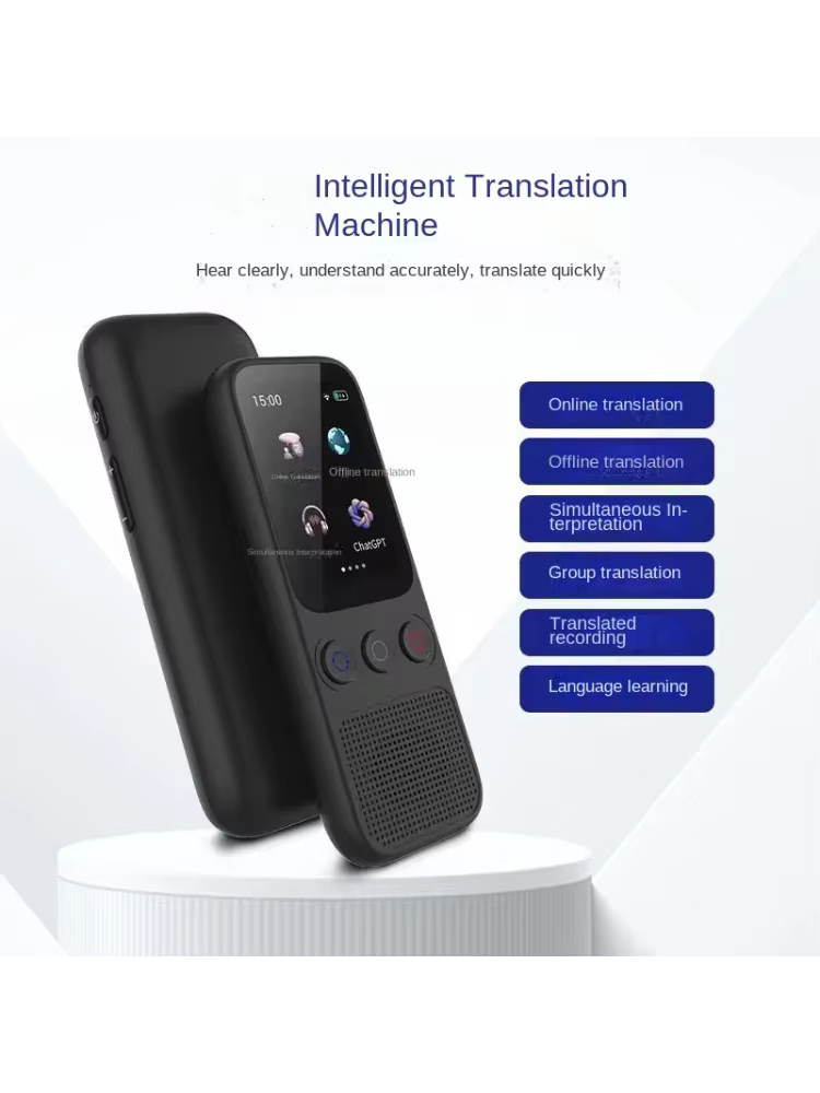 S85 Pro machine de traduction intelligente 138 langues enregistrement intelligent 19 chat en temps r