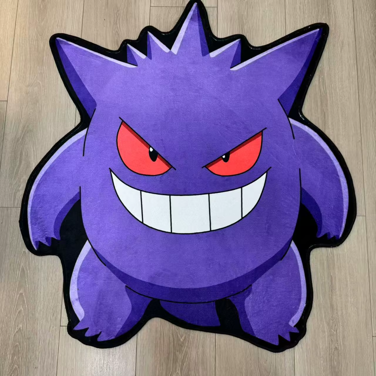 Tapis suspendus Pokemon violet Gengar, tapisserie de maison, chambre à coucher, décoration de porte,