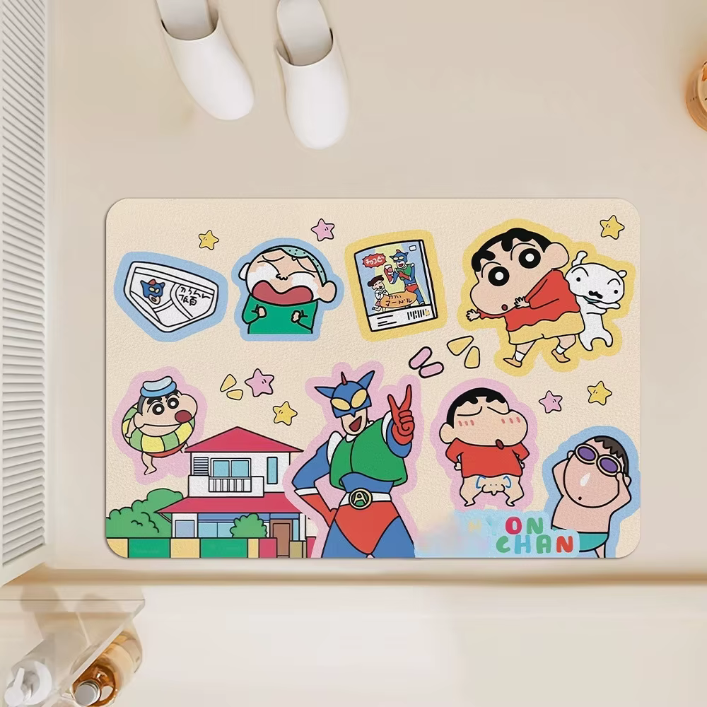 Tapis absorbant pour salle de bain, séchage rapide, cadeaux pour la maison élégants et raffinés, mot