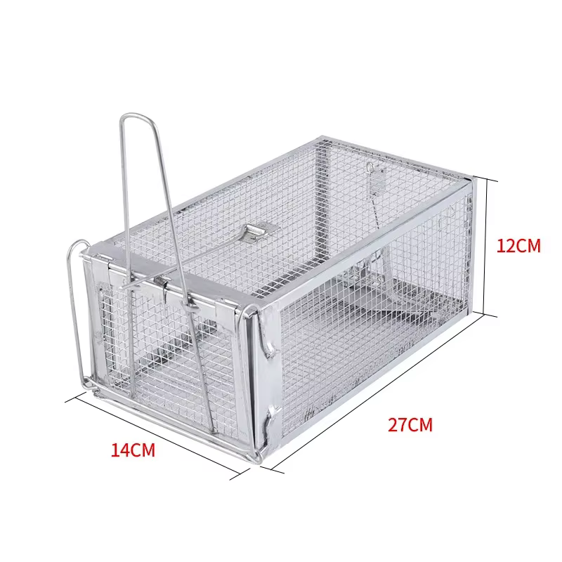 Cage à rats, souris, rongeur, contrôle des animaux, appât de capture, piège à souris pour Hamster, m