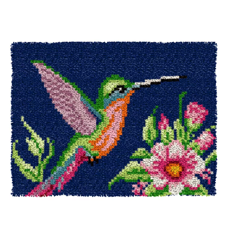 Kit de tapis à crochet de loquet, tapis au Crochet, Kits de fils au Crochet, à la mode, motif de des