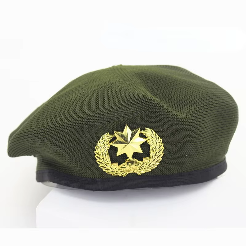 Béret en maille pour hommes et femmes, casquette de Costume respirante d'été réglable