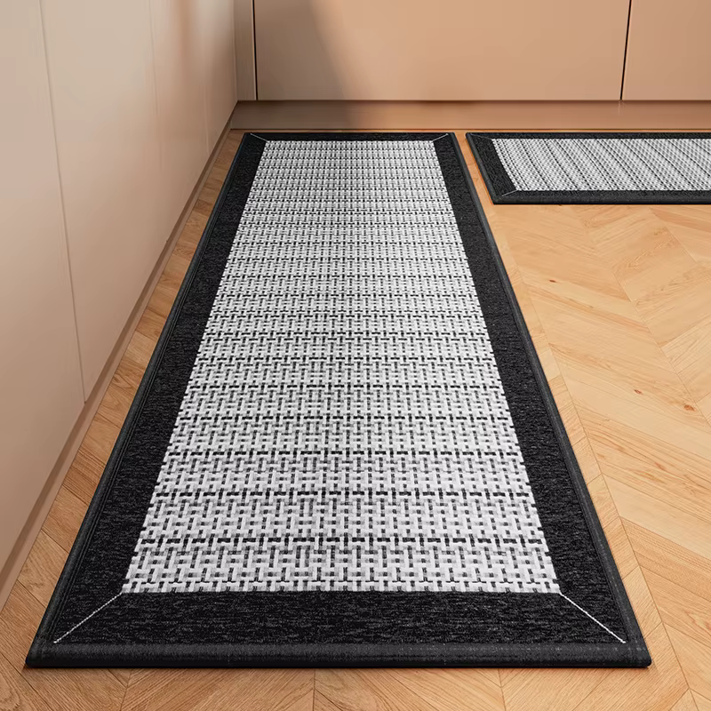 Tapis de sol de cuisine avant évier, tapis de cuisine, absorbant l'eau, sergé antidérapant, polymère