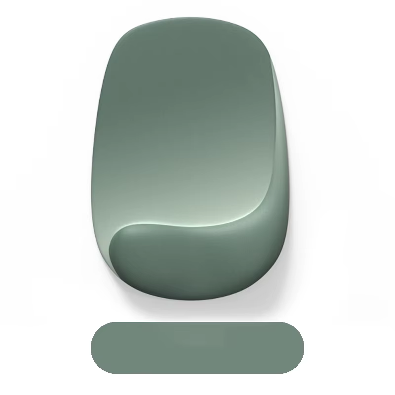 Tapis de souris ergonomique avec support de poignet en gel, tissu Lycra de qualité supérieure, antid