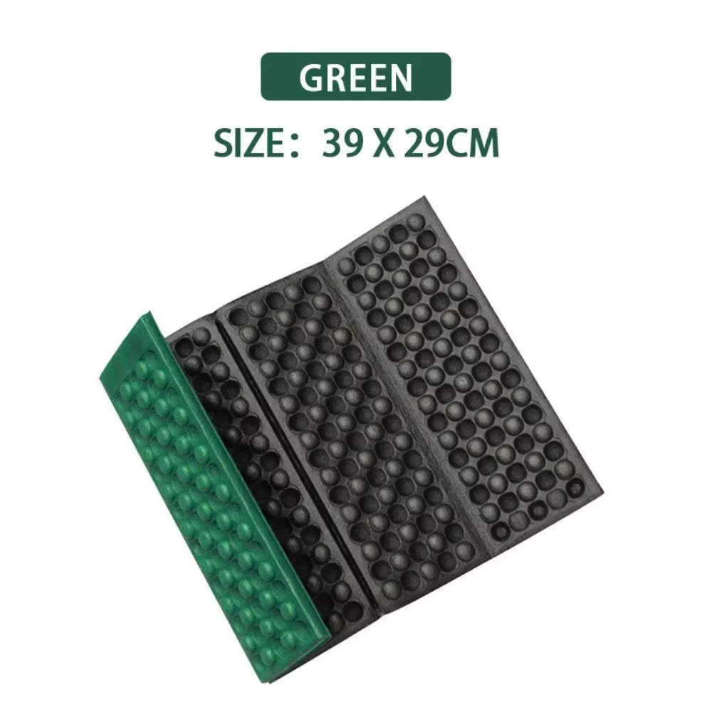 Tapis de sol, pour la randonnée en plein air et le camping, coussin pliable, coussin de pique-nique,