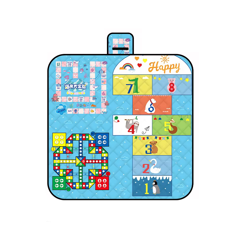 Tapis de jeu pliable pour bébé, tapis d'activités pour bébé, tapis de plage, couverture de pique-niq