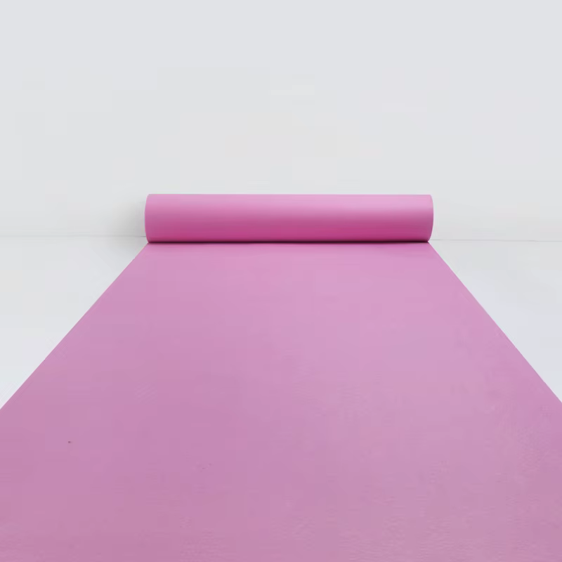 Tapis rouge jetable pour coureurs d'allée, rose, pour décoration d'ouverture, événement de mariage, 