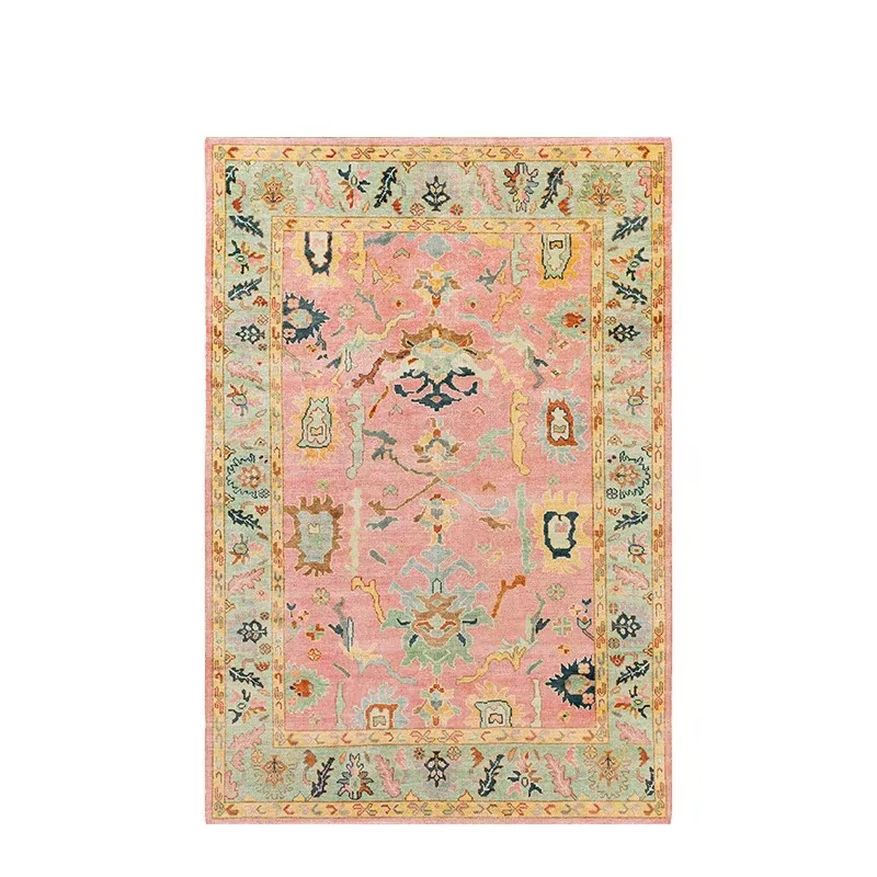 Tapis de salon Boho Vintage, tapis de luxe français traditionnel pour la décoration de la maison, ta
