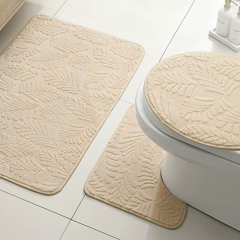 3 pièces de tapis d'intérieur en peluche douce, tapis de sol en peluche pour chambre à coucher, tapi