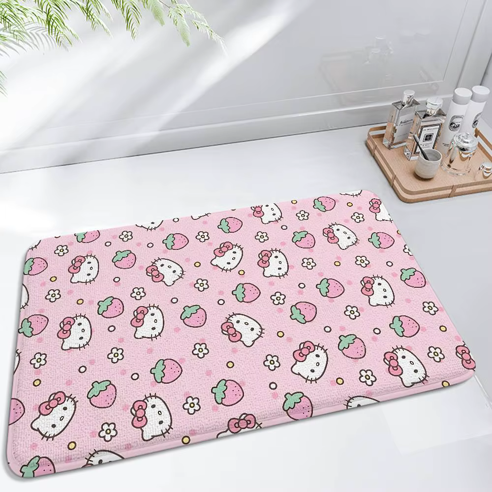 Tapis d'entrée rectangulaire, tapis de bienvenue, lavable en machine, idéal pour une utilisation int