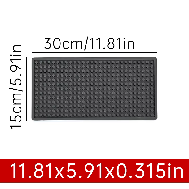 Tapis de bar en caoutchouc, tapis de bar à café antidérapant en PVC, tapis de tasse imperméable et r