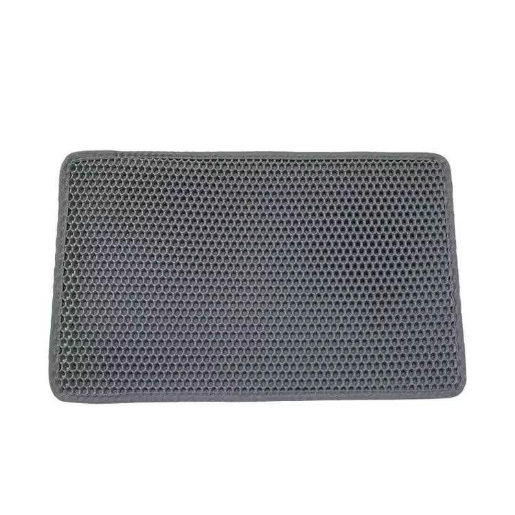 Tapis de litière pour chat avec cadeau, Double couche, imperméable, pour boîte à litière pour animau