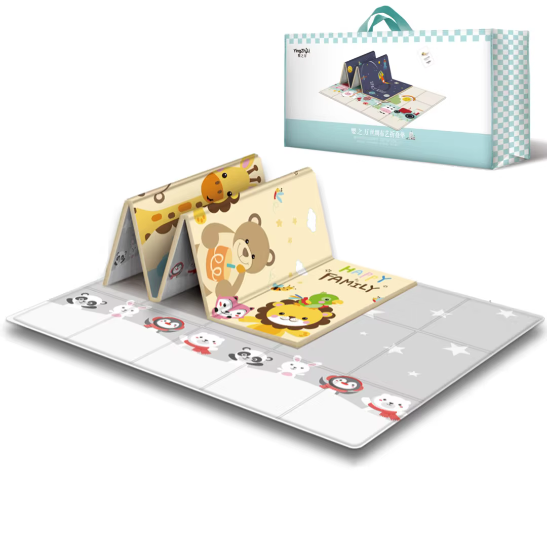Nouveau tapis de jeu pliable pour bébé XPE tapis rampant Puzzle tapis pour enfants bébé couverture p