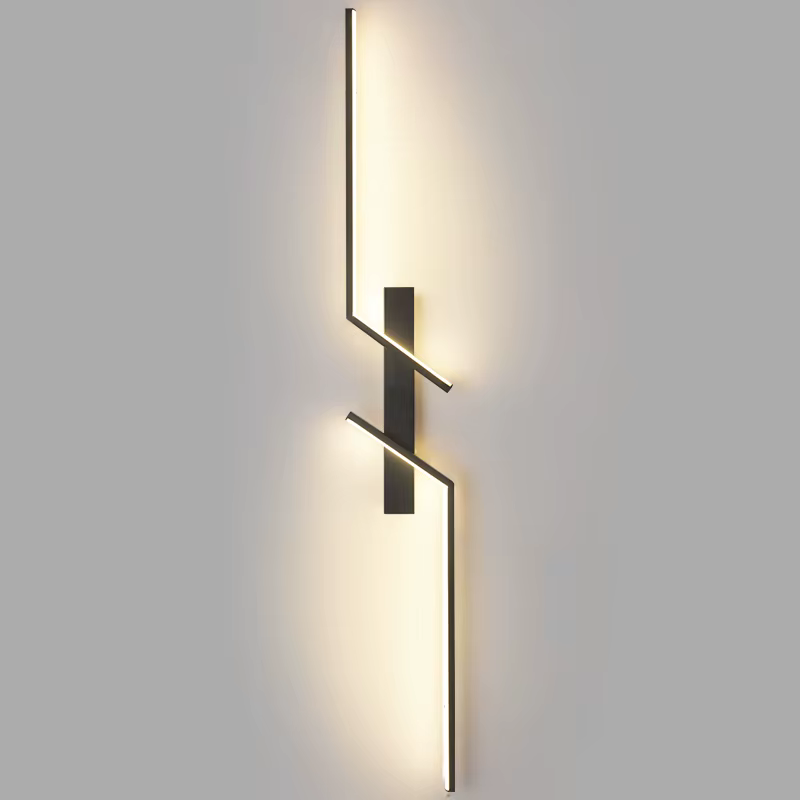 Bande créative moderne mur LED lumière minimaliste chambre chevet applique murale Led lumières salon