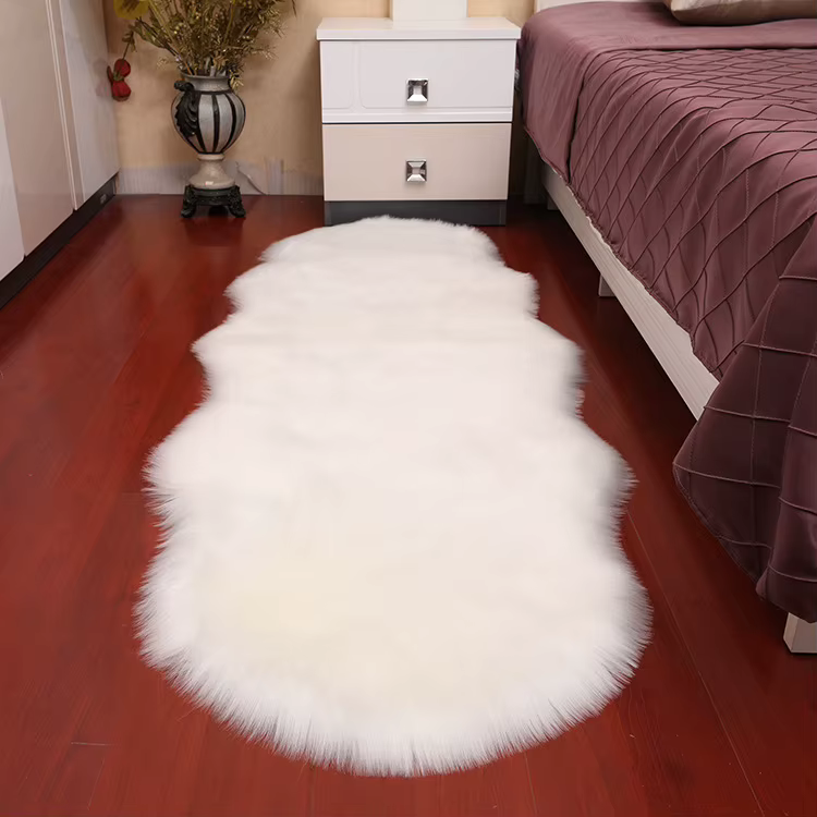 Tapis en velours pour salon, 16 couleurs, en peluche, moelleux, antidérapant, décoration de maison, 