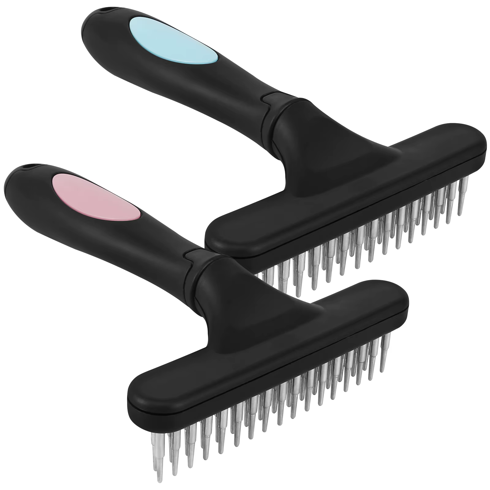 Râteau à tapis ergonomique avec poignée, brosse lea, outil de dominoration moelleux, livres de poils