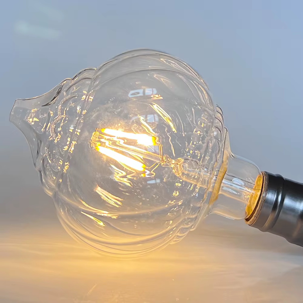 TIANFAN E27 ampoule Led Vintage G125 lanterne 4W 2700Kelvin pas variable 220-240V E27 ampoule décora