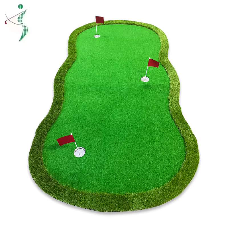 Tapis d'entraînement intérieur et extérieur, simulateur vert de Golf Portable, équipement de Golf, M