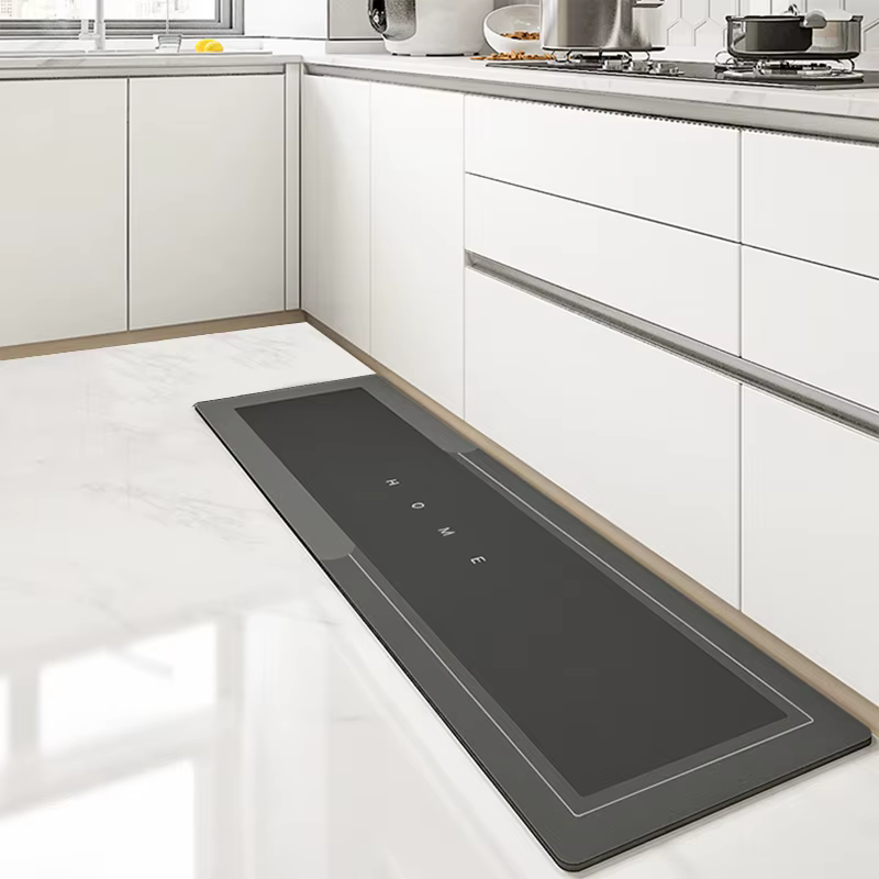 Tapis de sol de cuisine, chambre à coucher, salon, Long et doux, décor de couloir, paillasson d'entr