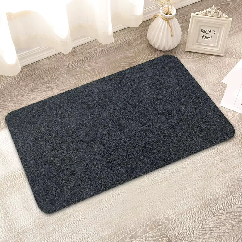 Grand tapis fin pour porte de centre commercial, paillasson d'entrée, extérieur, intérieur, antidéra