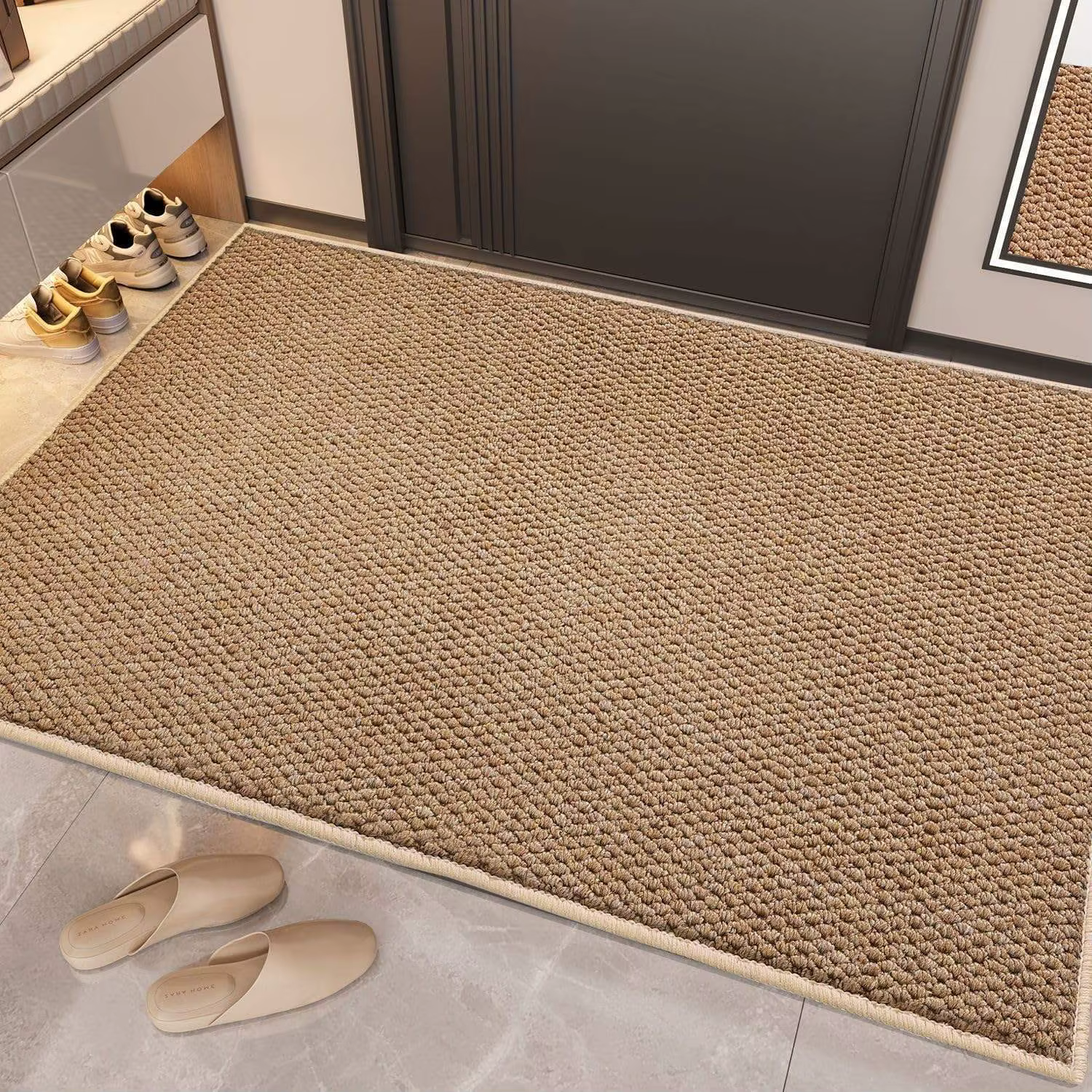 Paillasson d'extérieur, paillasson d'entrée, tapis d'entrée intérieur/extérieur, tapis antidérapant 