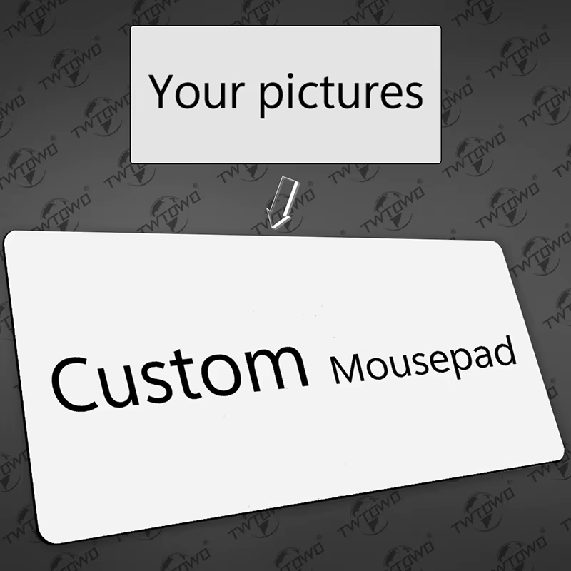 Tapis de souris en caoutchouc naturel antidérapant, carte de jeu personnalisée, tapis de souris d'or