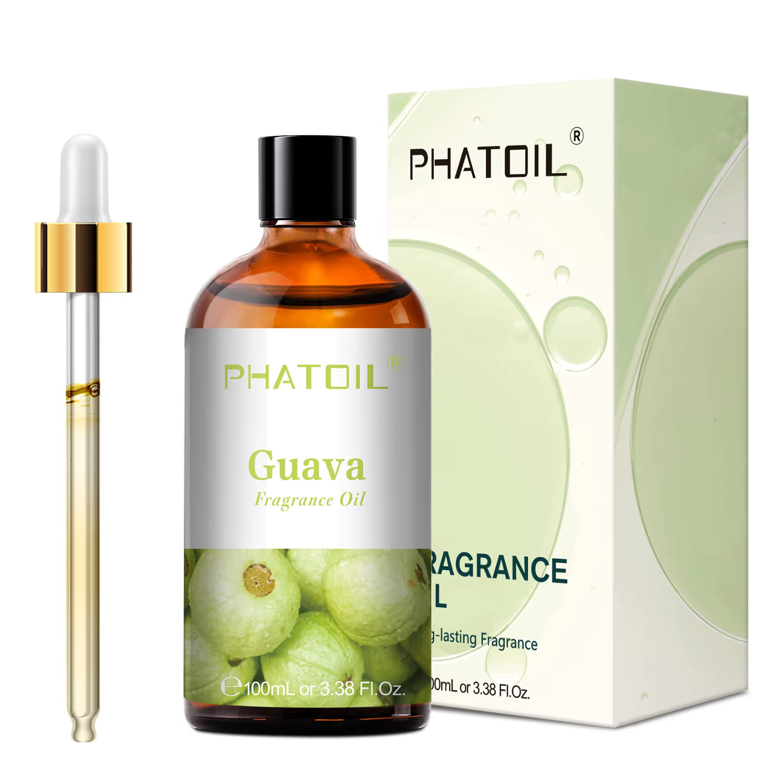 PHATOIL 100ml huile parfumée d'aromathérapie noix de coco et vanille fraise cerise citron 1/2/3 pièc