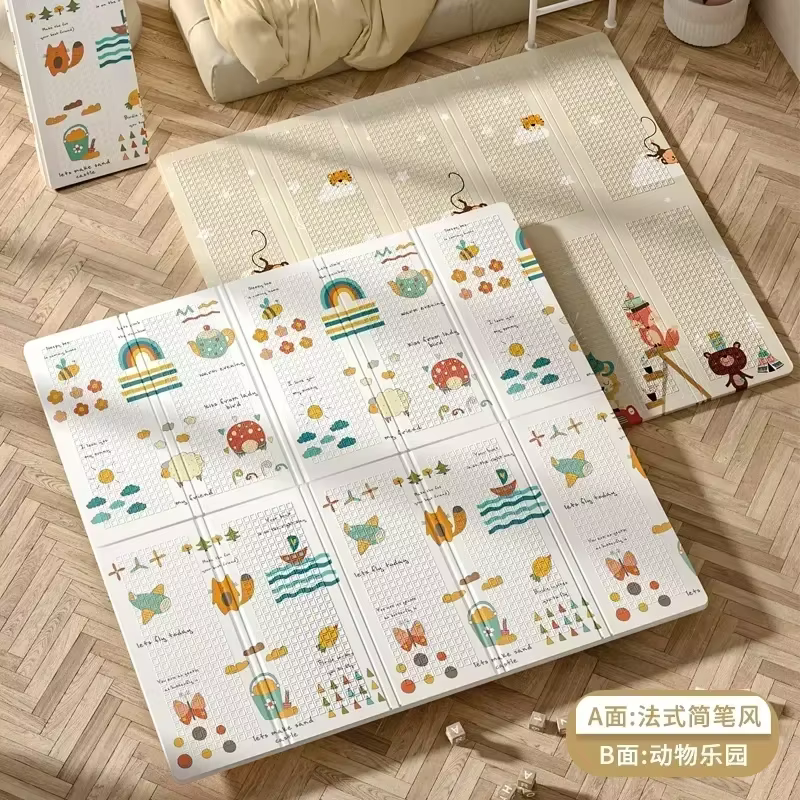 Tapis de jeu pour bébé, tapis d'activités pour bébé, imperméable, pour enfants, mère et enfant, tapi
