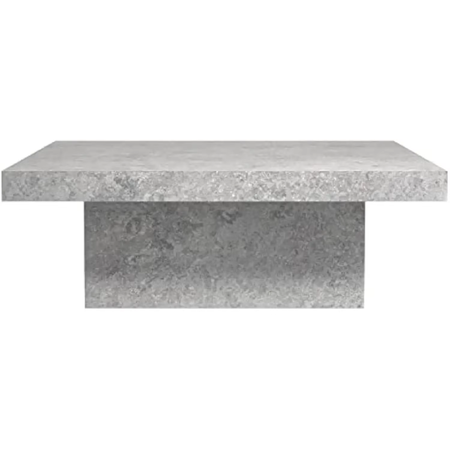 Pour table basse, table basse industrielle moderne, table centrale carrée pour salon, bureau, balcon