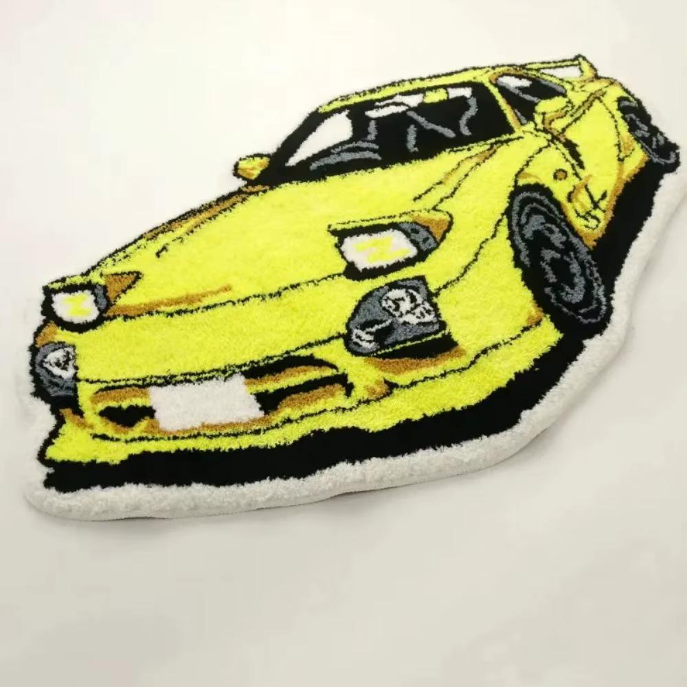 VIKAMA – tapis de voiture blanc froid, technologie d'impression numérique, décoration de maison Simp