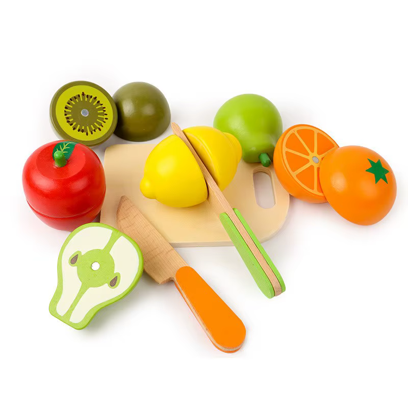 Jouet de cuisine en bois de simulation, jeu classique Montessori éducatif pour enfants, cadeau pour