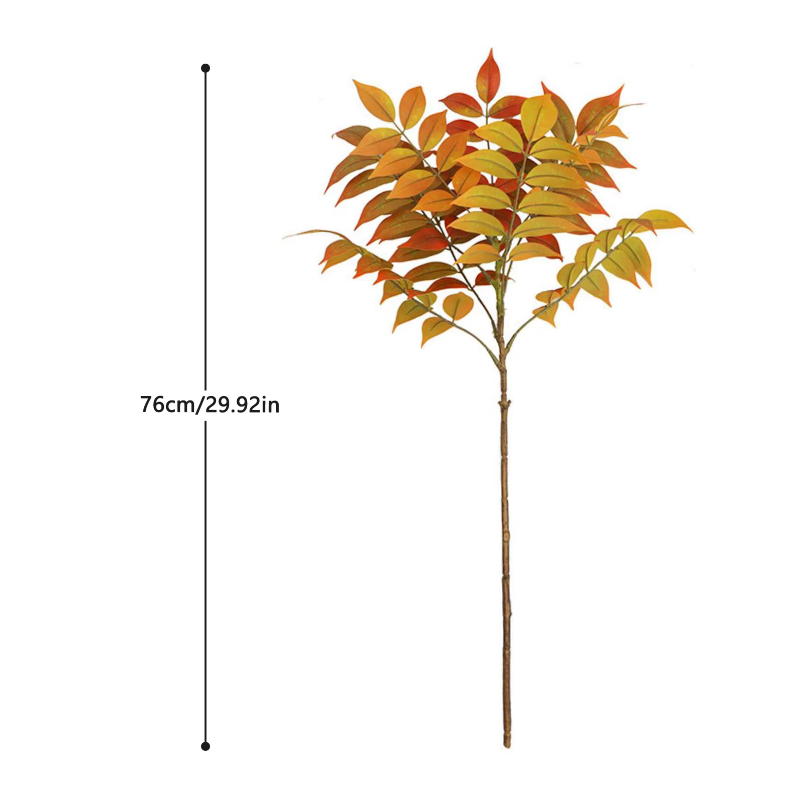 77-135 cm (53,1 pouces) feuille de violon artificielle plante de figue de Ficus pour cour extérieure