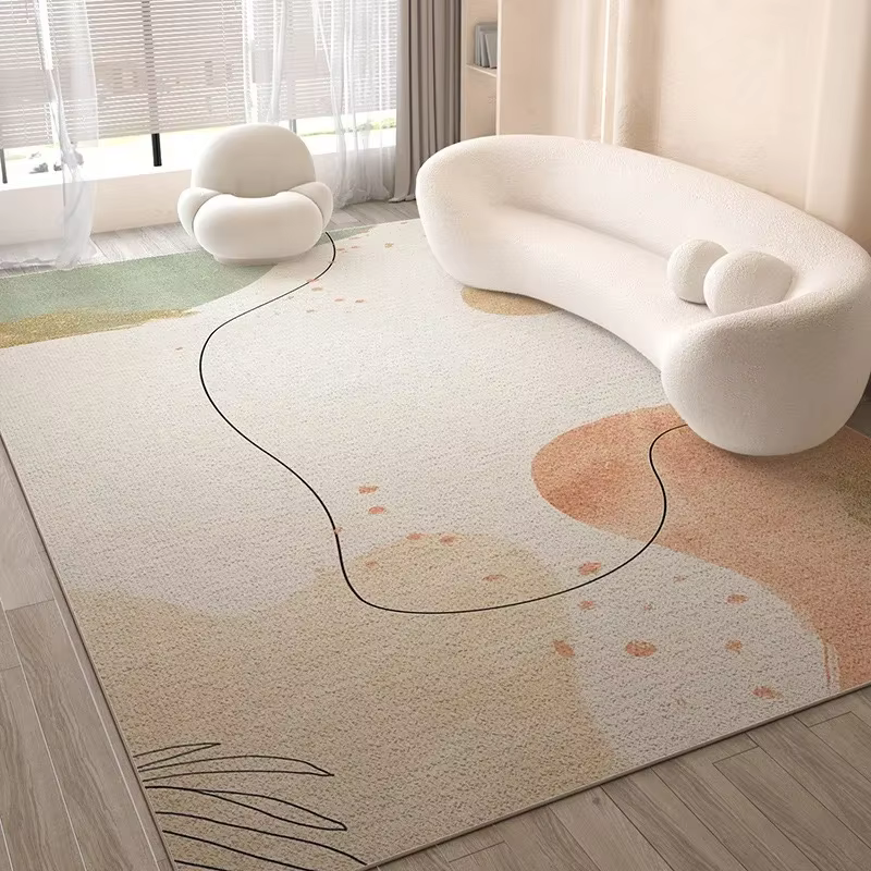 Tapis de Style nordique VIKAMA: tapis de canapé de salon résistant aux taches et antidérapant, tapis