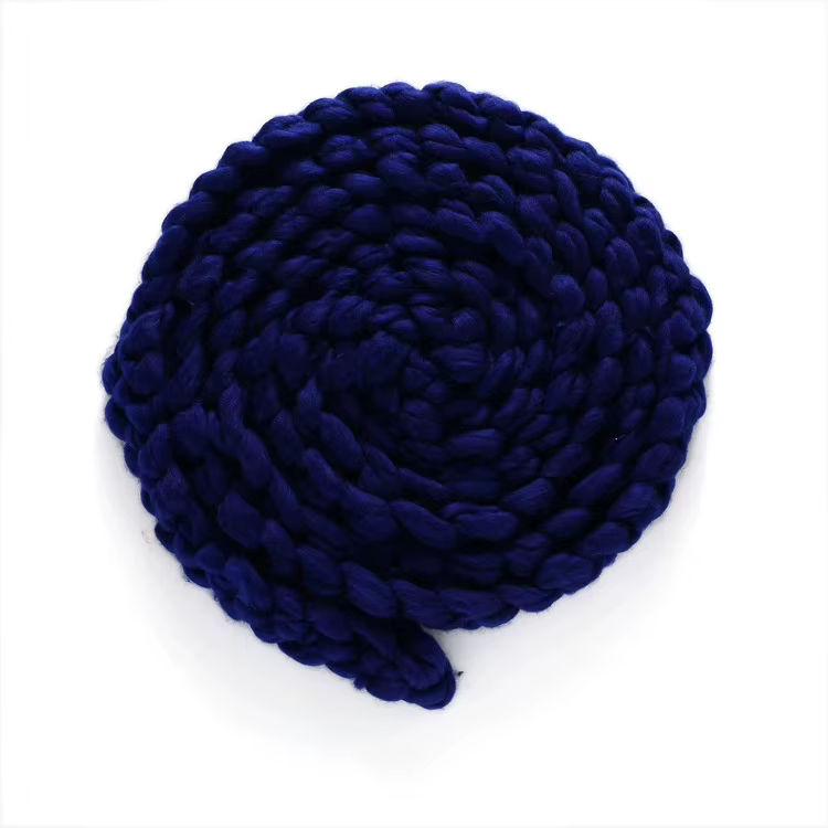 Tapis tressé torsadé pour photographie de nouveau-né, couverture en laine, emmingントpils , accessoire