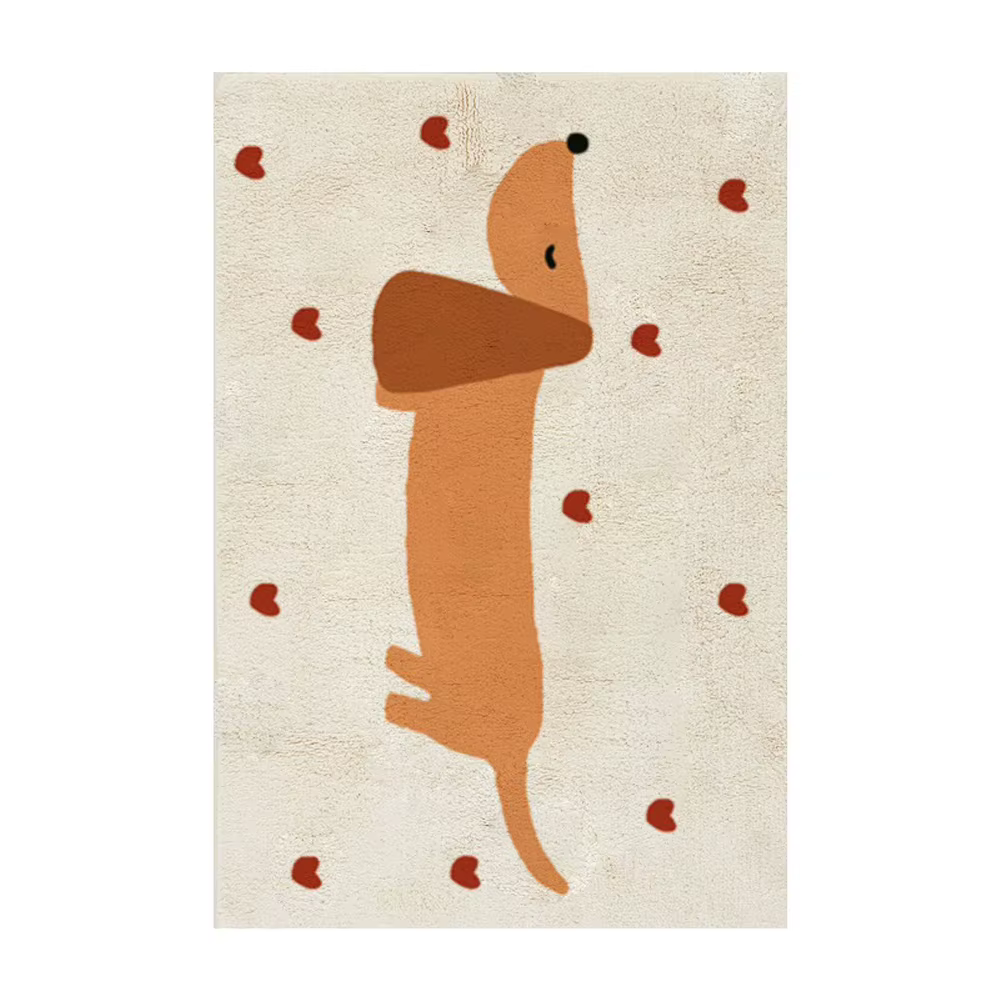 Tapis de sol en peluche doux et confortable pour la maison, tapis de salon, lit, bébé, salle d'étude