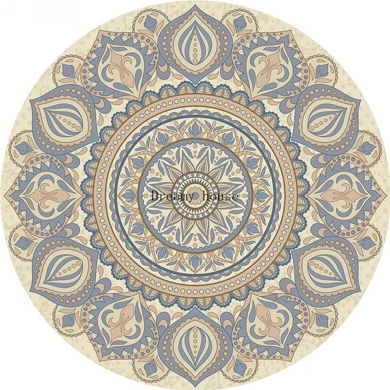 Tapis ronds Vintage, pour la maison, le salon, décoration de salon, grand tapis persan de luxe, déco