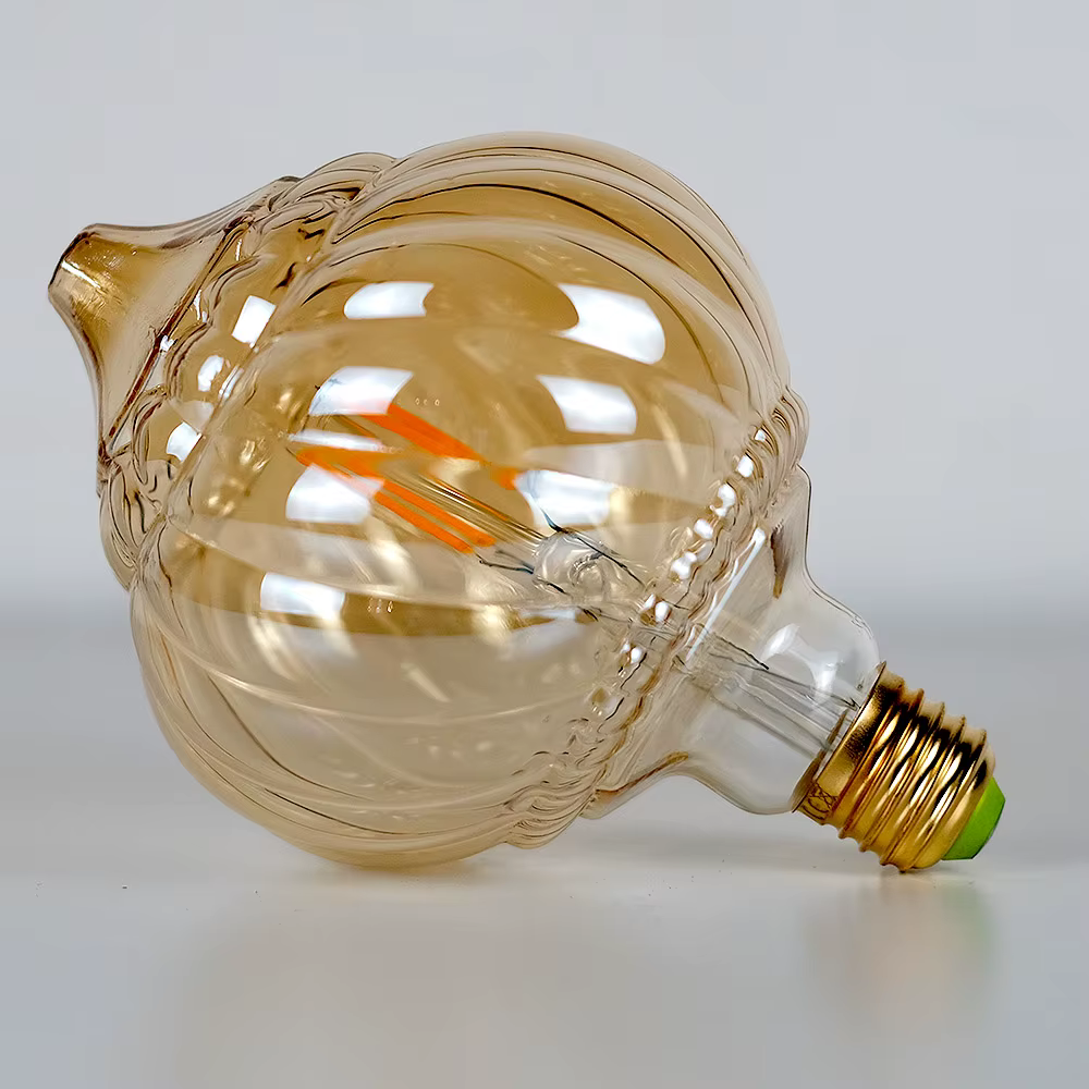 TIANFAN E27 ampoule Led Vintage G125 lanterne 4W 2700Kelvin pas variable 220-240V E27 ampoule décora