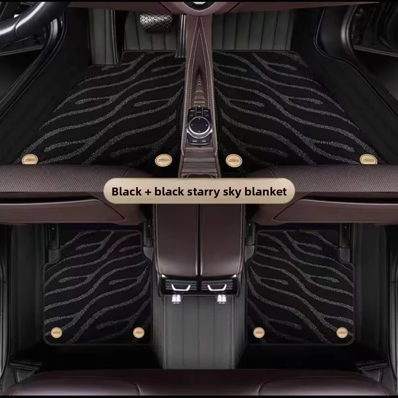 Tapis ciel étoilé, tapis de pied de voiture, personnalisation spéciale de voiture, ensemble complet 