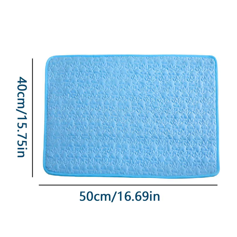 Tapis rafraîchissant pour chien, léger et lavable, pour chiot, chaton, niche, canapé, lit, siège de 