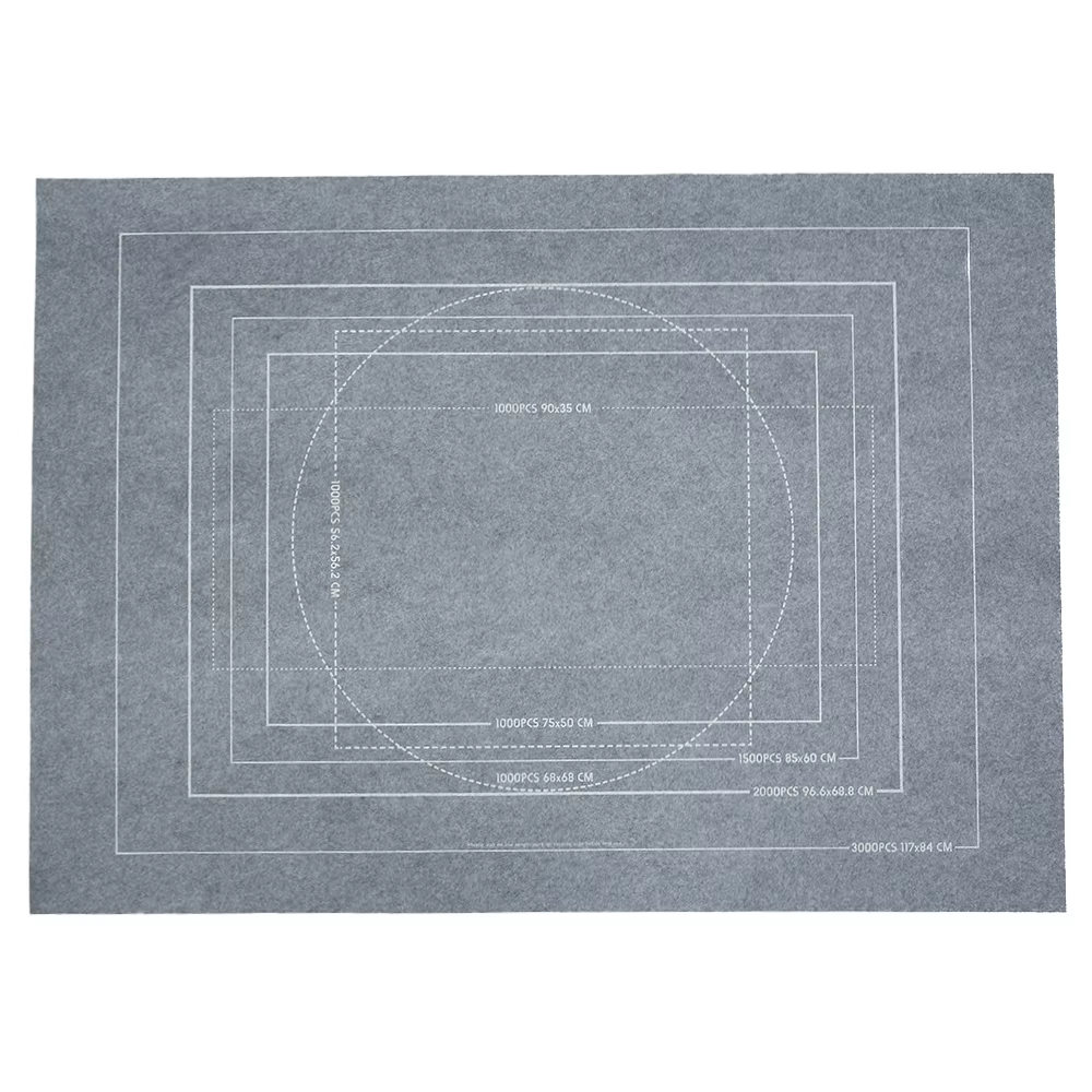 Tapis de puzzle en feutre jusqu'à 1500/2000/3000 pièces, tapis de jeu, couverture, accessoires de pu