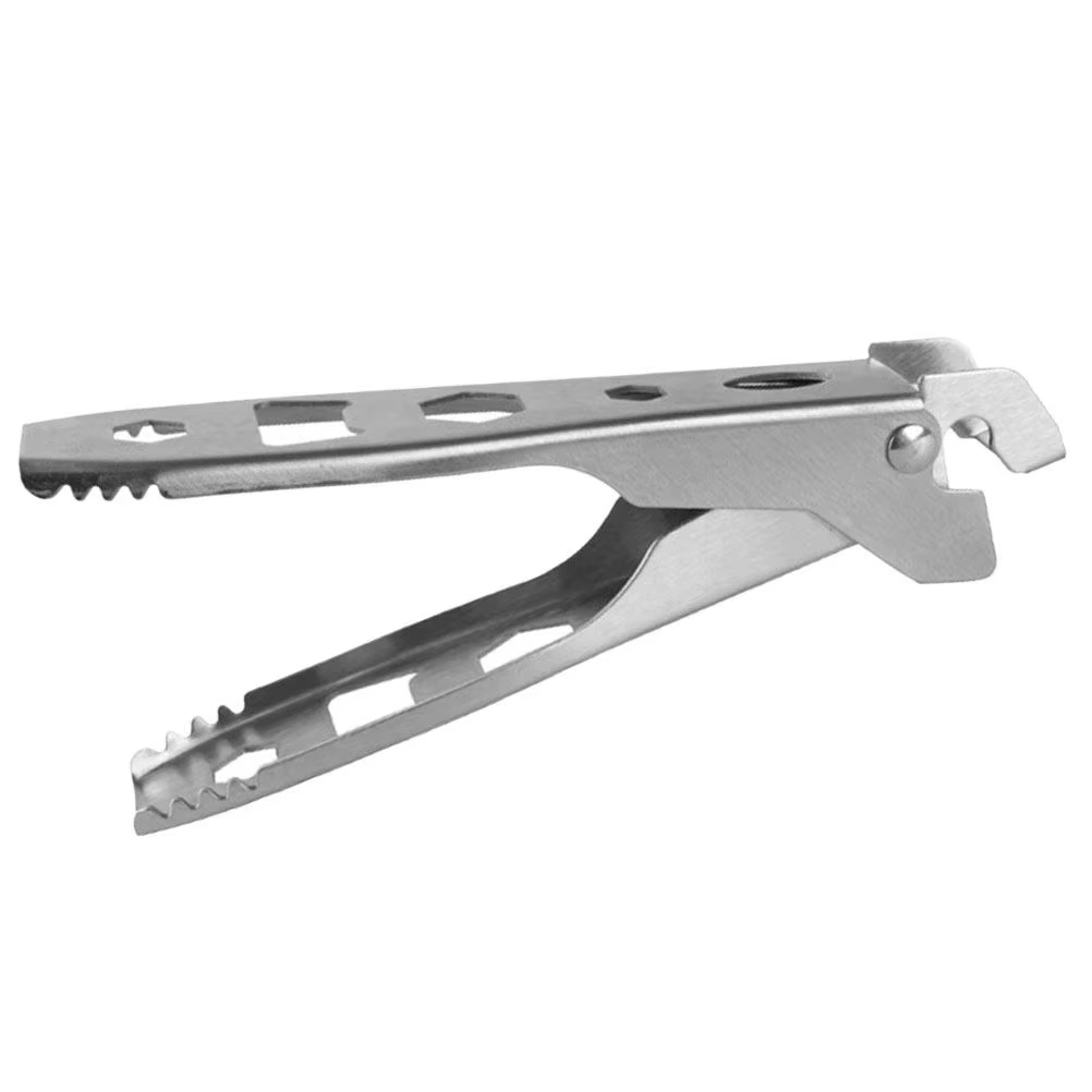 Clip de levage de casserole multifonction en acier inoxydable, poignée ergonomique, résistant à la c