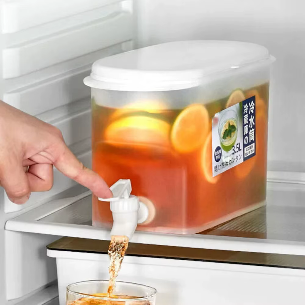 Bouilloire Froide à Usage Domestique, Distributeur de Boissons en Plastique, Adapté aux Fêtes et 03