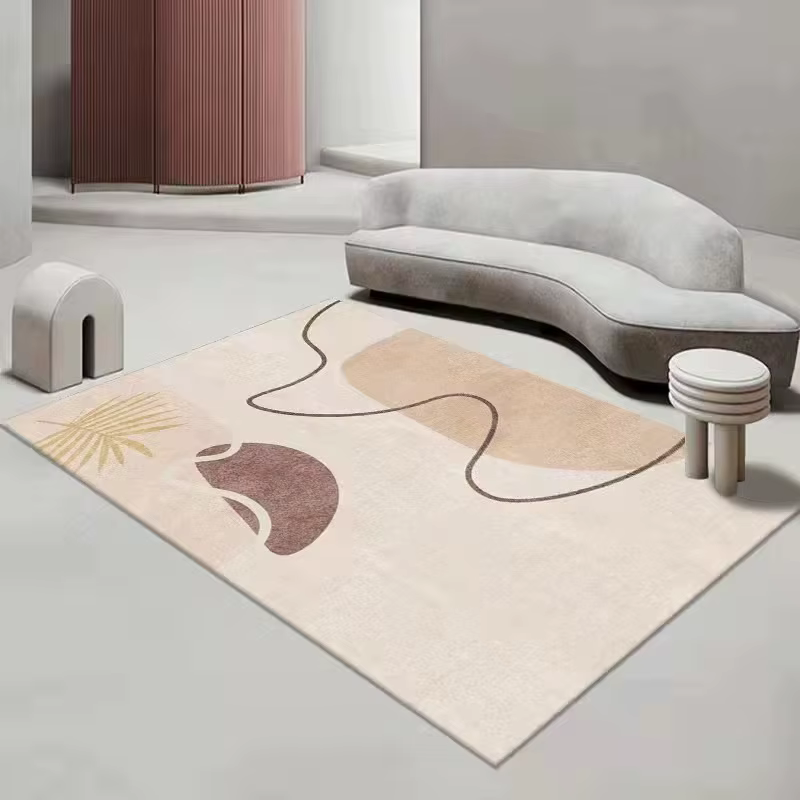 Tapis en fausse fourrure d'agneau 200x300cm, tapis Shaggy et moelleux pour salon, chambre à coucher,