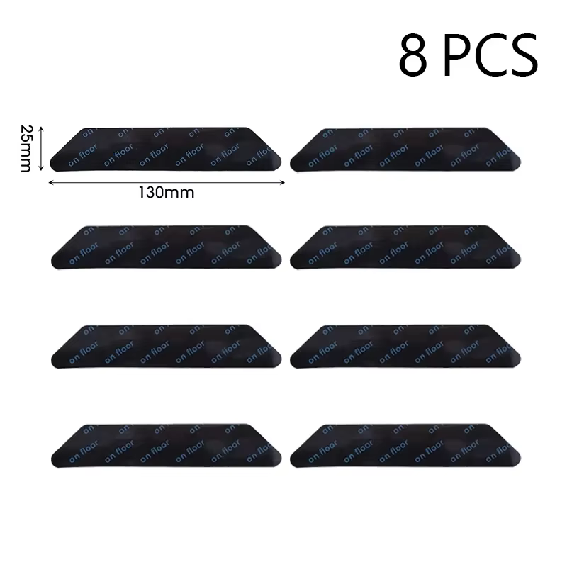 8/16 pièces plus récent tapis autocollants antidérapants lavable Anti Curling tapis Patch général ré