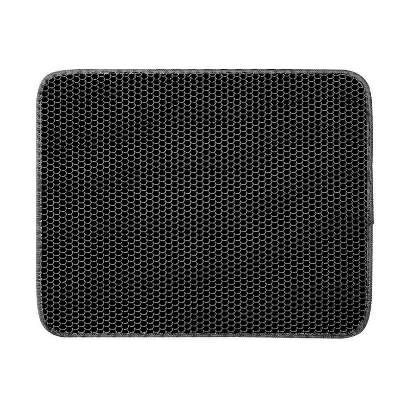 Tapis de litière pour chat grande taille, imperméable, antidérapant, double couche, pour attraper le
