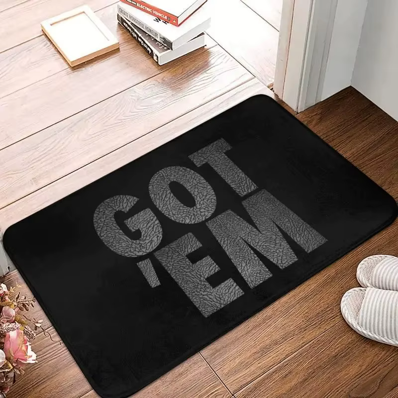 Got Em – tapis de sol avant, paillasson d'entrée de bienvenue, bain intérieur, cuisine, Garage, toil