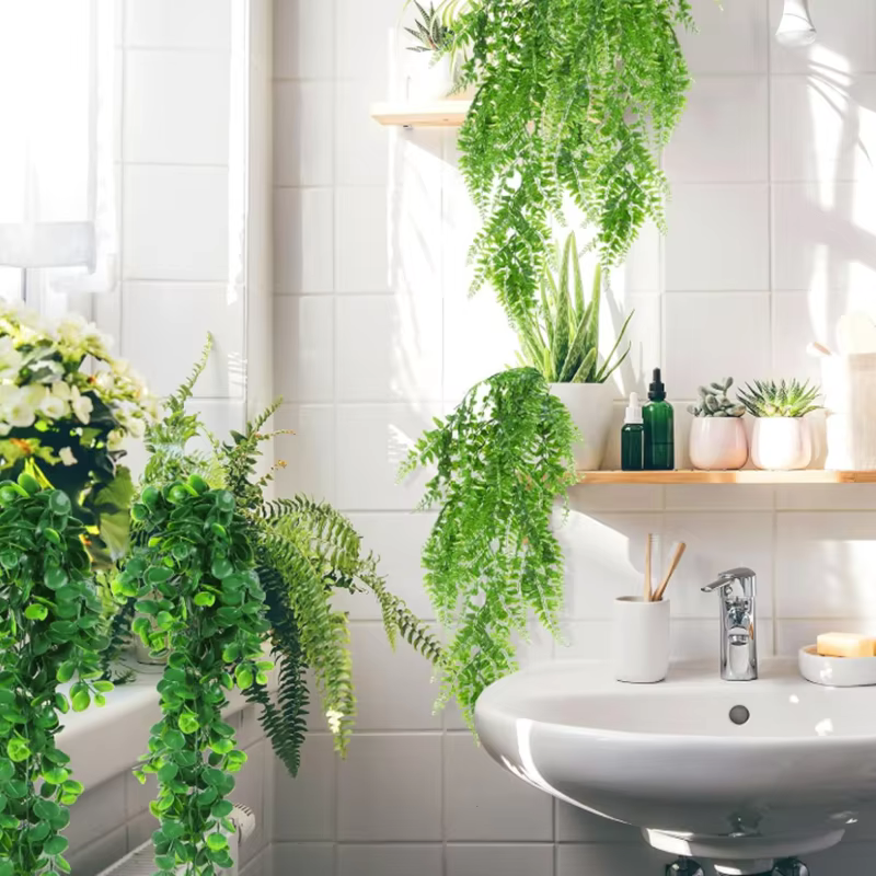 Plante artificielle de vigne de 90cm, décoration de maison suspendue, feuille en plastique, guirland