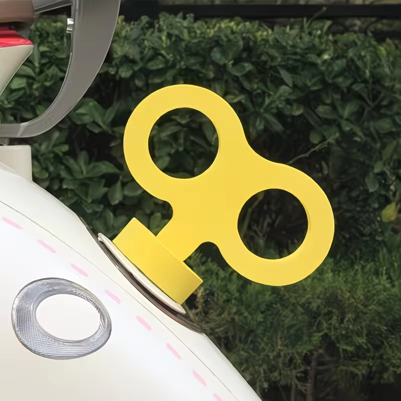 1 jolie décoration de chaîne pour voiture et véhicule électrique, pièce de décoration de chaîne pour